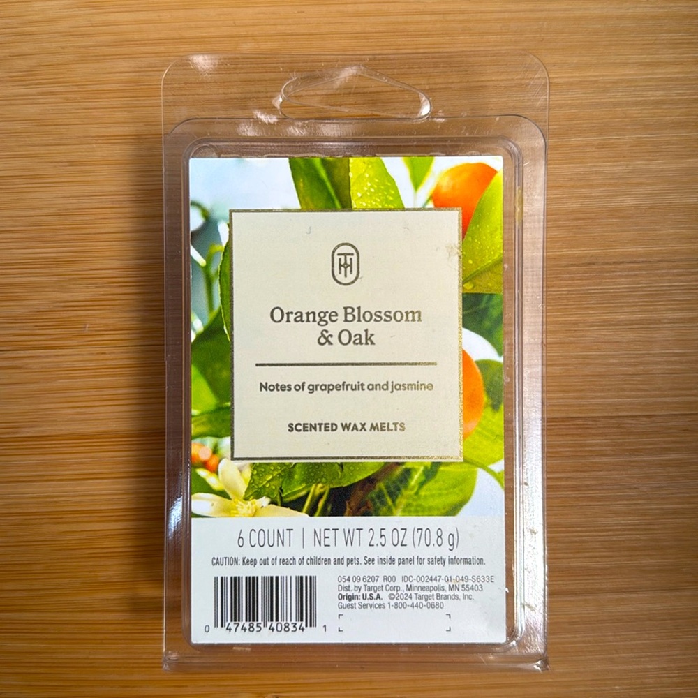 🍊 Target Threshold Wax Melts Orange Blossom & Oak